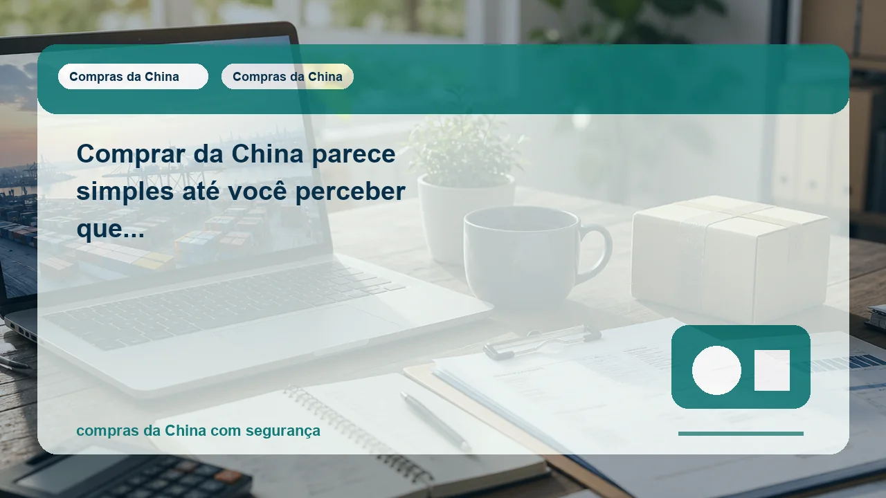 anotações e notebook usados para pesquisar compras da China com mais segurança