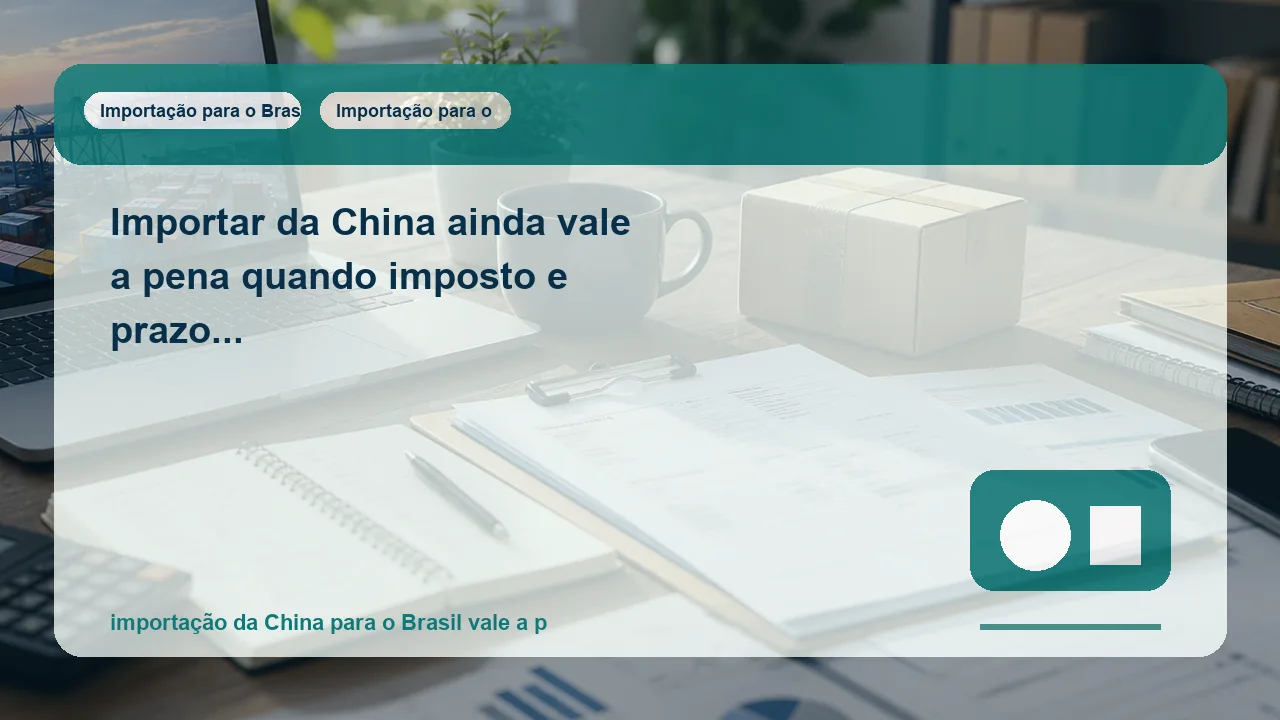 caderno de anotações usado para planejar importação da China para o Brasil